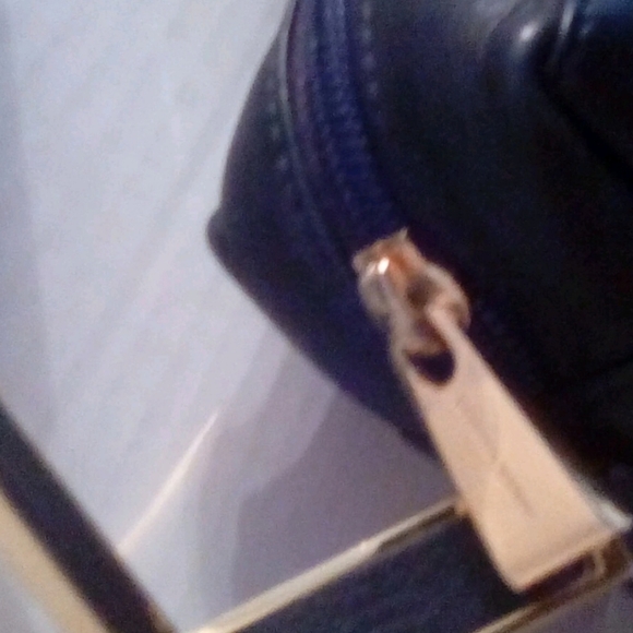 Andrea Mabiani Navy Leather Bag - Picture 5 of 7